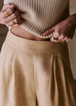 Online Sezane Hose Silvio
