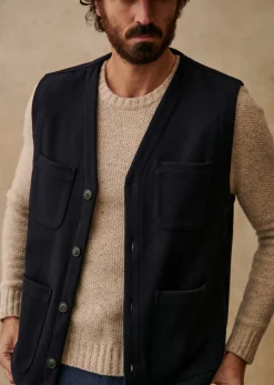 Sezane Jacke Edern Marine