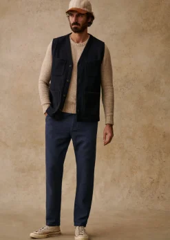 Sezane Jacke Edern Marine