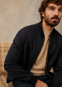 Outlet Sezane Jacke Gardner Marine