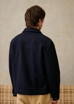 Best Sezane Jacke Milton Marine