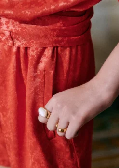 Best Sezane Jumpsuit Joan Tangerine