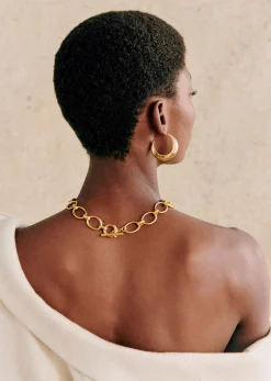 Sale Sezane Kette Agathe Goldfarben
