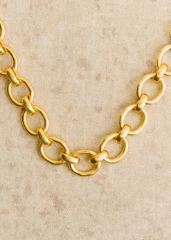 Sale Sezane Kette Agathe Goldfarben
