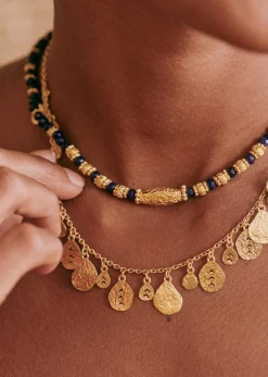Sale Sezane Kette Felipa Goldfarben