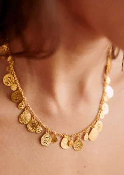 Sale Sezane Kette Felipa Goldfarben