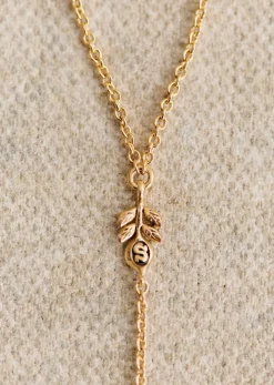 Sale Sezane Kette Robin Goldfarben