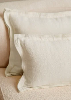 Online Sezane Kissen Leinen -  Großes Modell