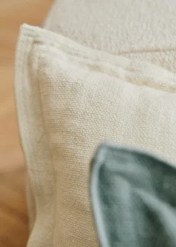 Online Sezane Kissen Leinen -  Großes Modell