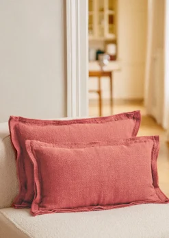 Online Sezane Kissen Leinen -  Großes Modell