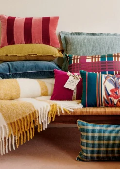 Online Sezane Kissen Leinen -  Großes Modell