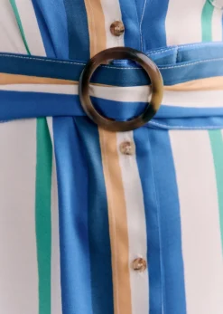 Sezane Kleid Dora - Sézane X Momonì Mehrfarbig