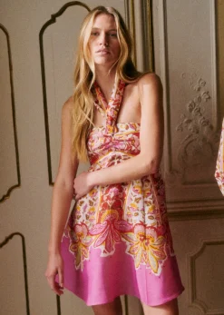 Online Sezane Kleid Rosabella Laguna