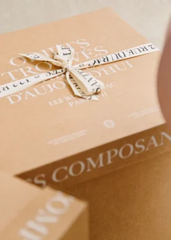 Sezane Lampe Mezzo - Creme Boléro Lampenschirm - Ecru Jute