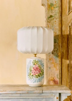 Discount Sezane Lampe Mezzo – Dekor Campo Von Popolo Mezzo Lampenschirm - Ecrufarben