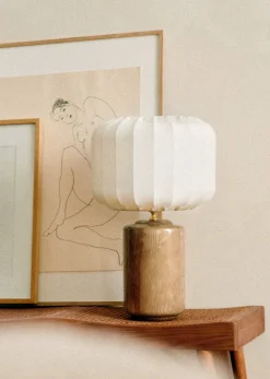 Outlet Sezane Lampe Mezzo – Holz