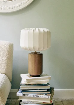 Outlet Sezane Lampe Mezzo – Holz