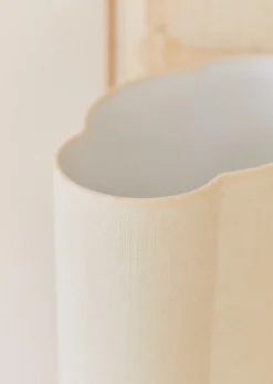 Online Sezane Lampe Mezzo - Salbei Boléro Lampenschirm - Ecru Jute