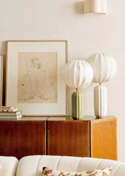Clearance Sezane Lampe Traviata – Olivgrün