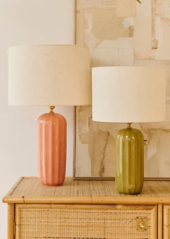 Outlet Sezane Lampe Traviata Großes Modell - Rosa Amalfi