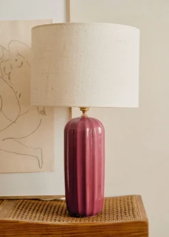Best Sezane Lampe Traviata Großes Modell – Himbeerrot