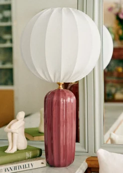 Best Sezane Lampe Traviata Großes Modell – Himbeerrot