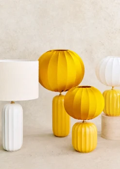 Outlet Sezane Lampe Traviata Kleines Modell – Gelb Zitrone