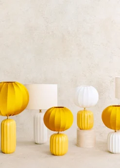 Outlet Sezane Lampe Traviata Kleines Modell – Gelb Zitrone