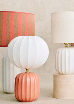 New Sezane Lampe Traviata Kleines Modell - Rosa Amalfi