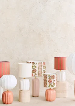 Hot Sezane Lampe Traviata Kleines Modell - Rosa Amalfi