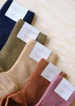 Online Sezane Lurex Socken