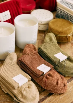Online Sezane Lurex Socken