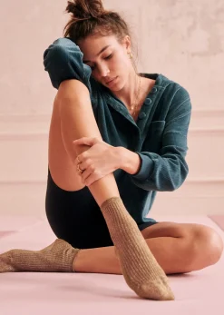 Online Sezane Lurex Socken