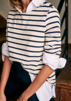 Discount Sezane Matrosenshirt Colette