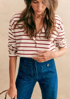 Online Sezane Matrosenshirt Gatsby