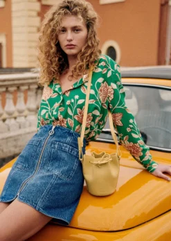 New Sezane Mikro-Geldbörse Farrow