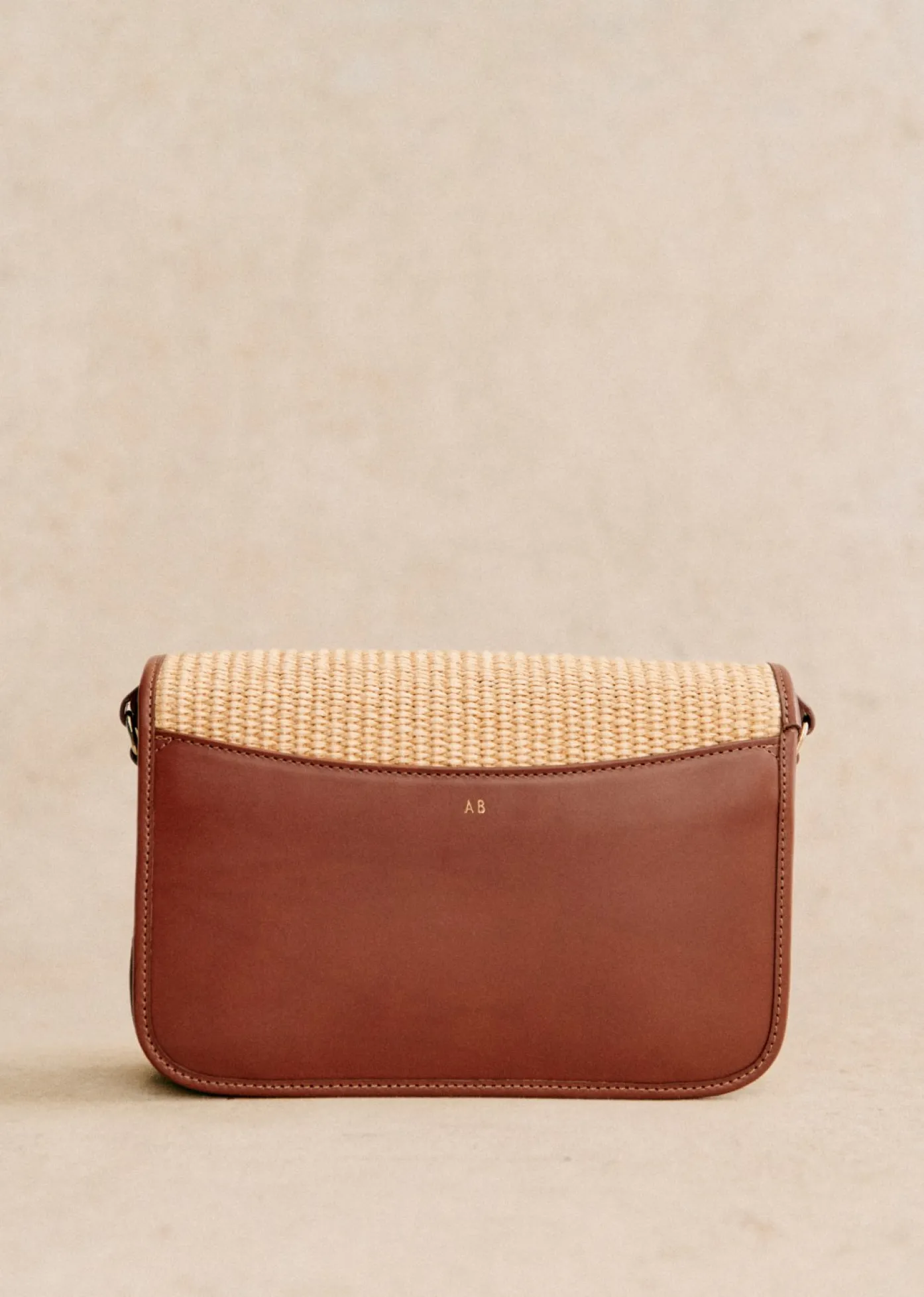 New Sezane Milo Vintage Tasche Textil Naturtextilie