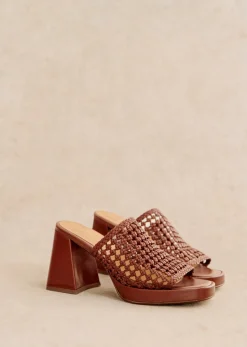 Clearance Sezane Mules High Annalisa