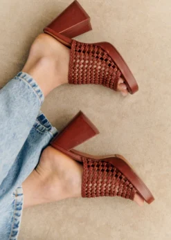 Clearance Sezane Mules High Annalisa