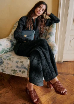 Clearance Sezane Mules High Annalisa