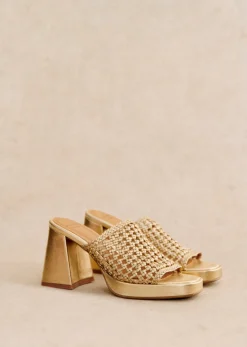 Clearance Sezane Mules High Annalisa