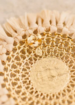 Online Sezane Ohrringe Amy Naturfarben