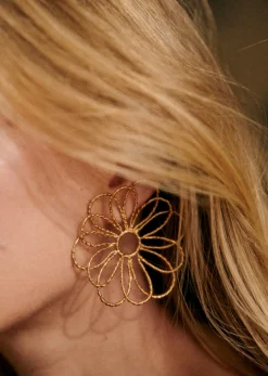 New Sezane Ohrringe Helena Goldfarben