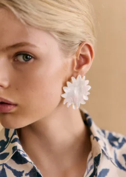 Best Sezane Ohrringe Sunny Perlmutt