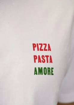 Discount Sezane Pizza Pasta Amore Weiß