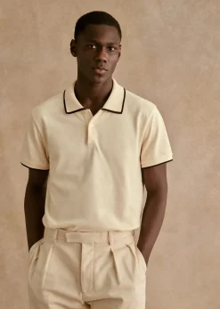 Discount Sezane Polo-Shirt Holborn Ecru
