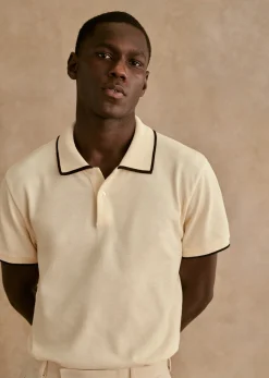 Discount Sezane Polo-Shirt Holborn Ecru