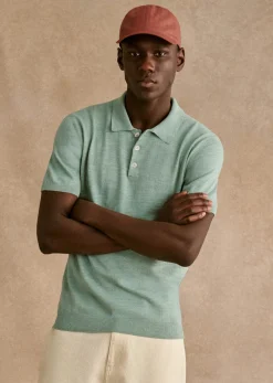Hot Sezane Polo-Shirt Joan Hellblau