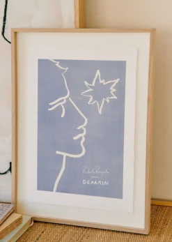 Hot Sezane Poster Sézane X Roberto Ruspoli Demain