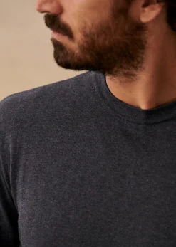 Outlet Sezane Pullover Edo Blau meliert